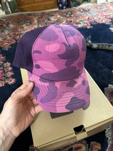 Bape Color Camo Mesh Cap