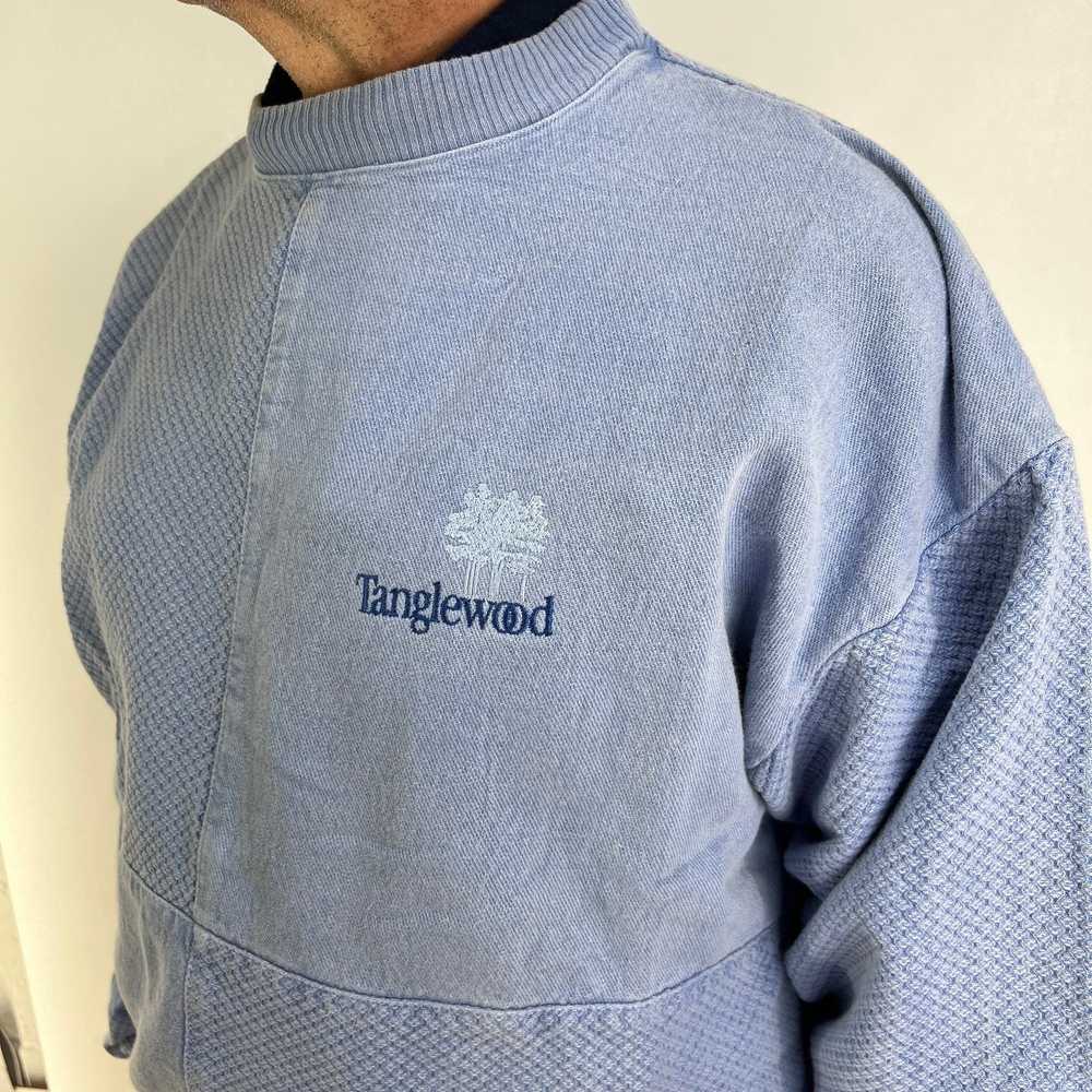 Vintage Vintage Tanglewood Park Blue Cotton Sweat… - image 2