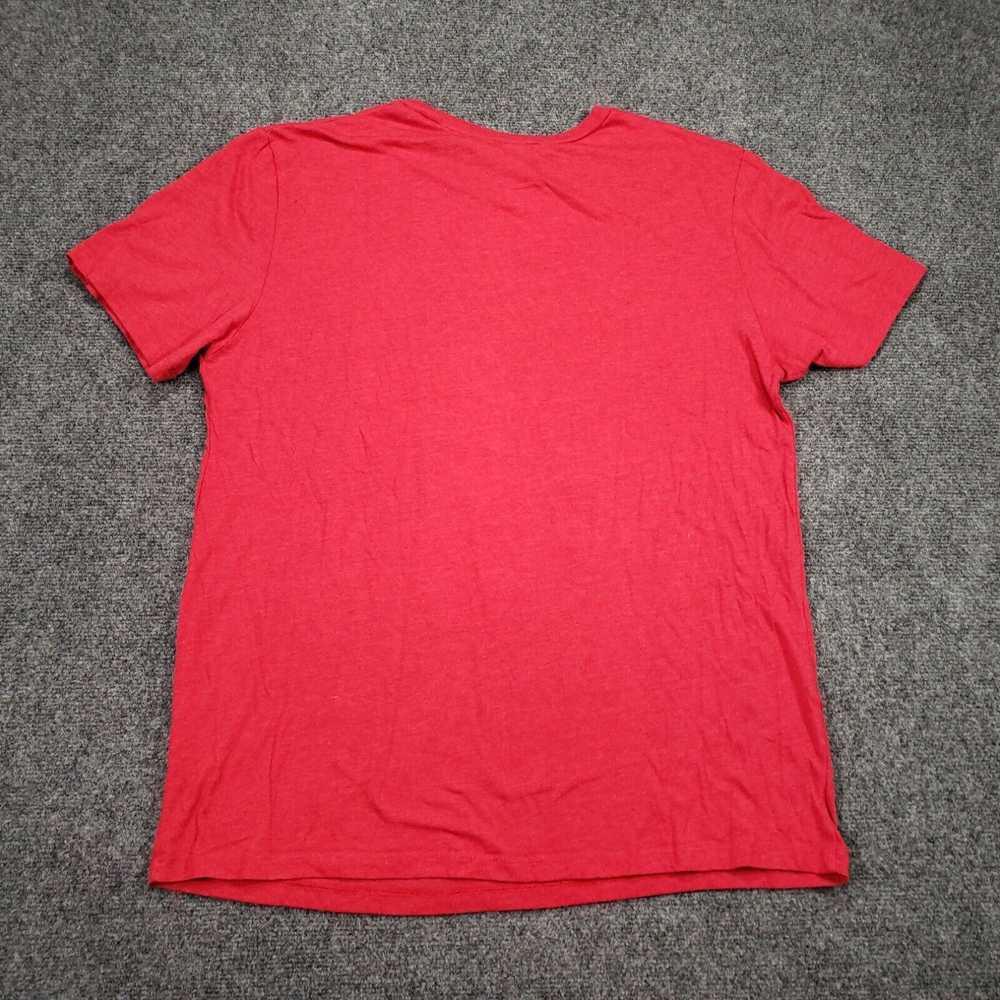 Vintage Marvel T-Shirt Mens XL Red Deadpool Tacos… - image 2