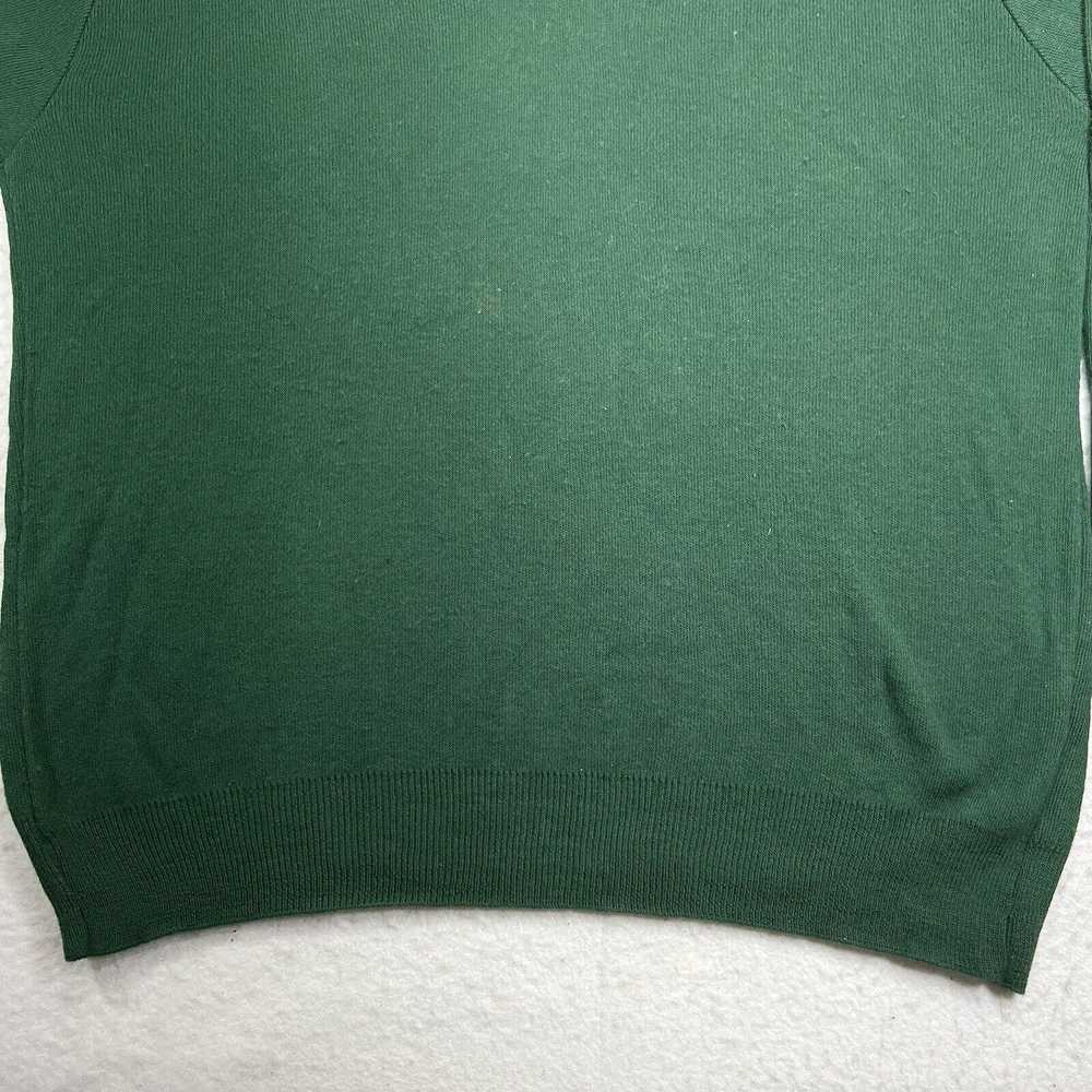 Jantzen Vintage Jantzen XL Green V Neck Pullover … - image 4
