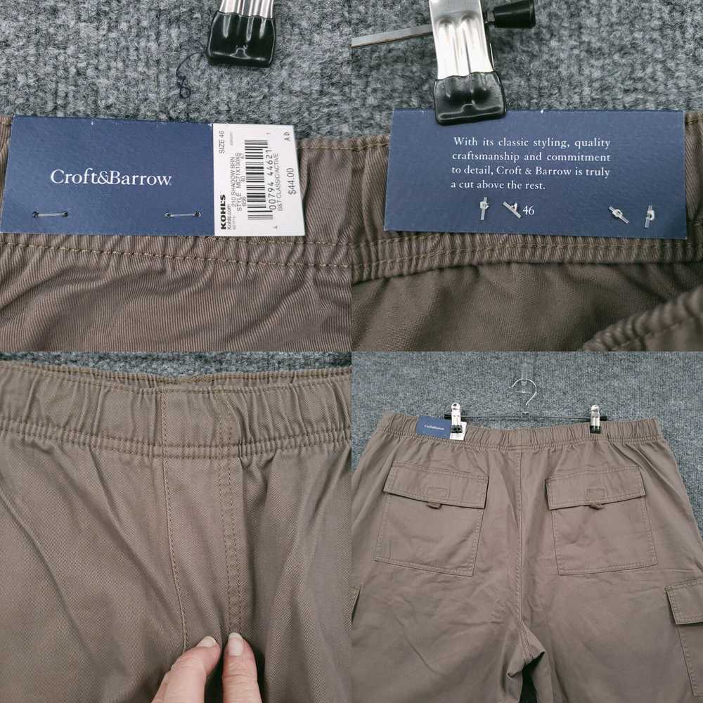 Croft & Barrow Croft & Barrow Shorts Mens 46 Brow… - image 4