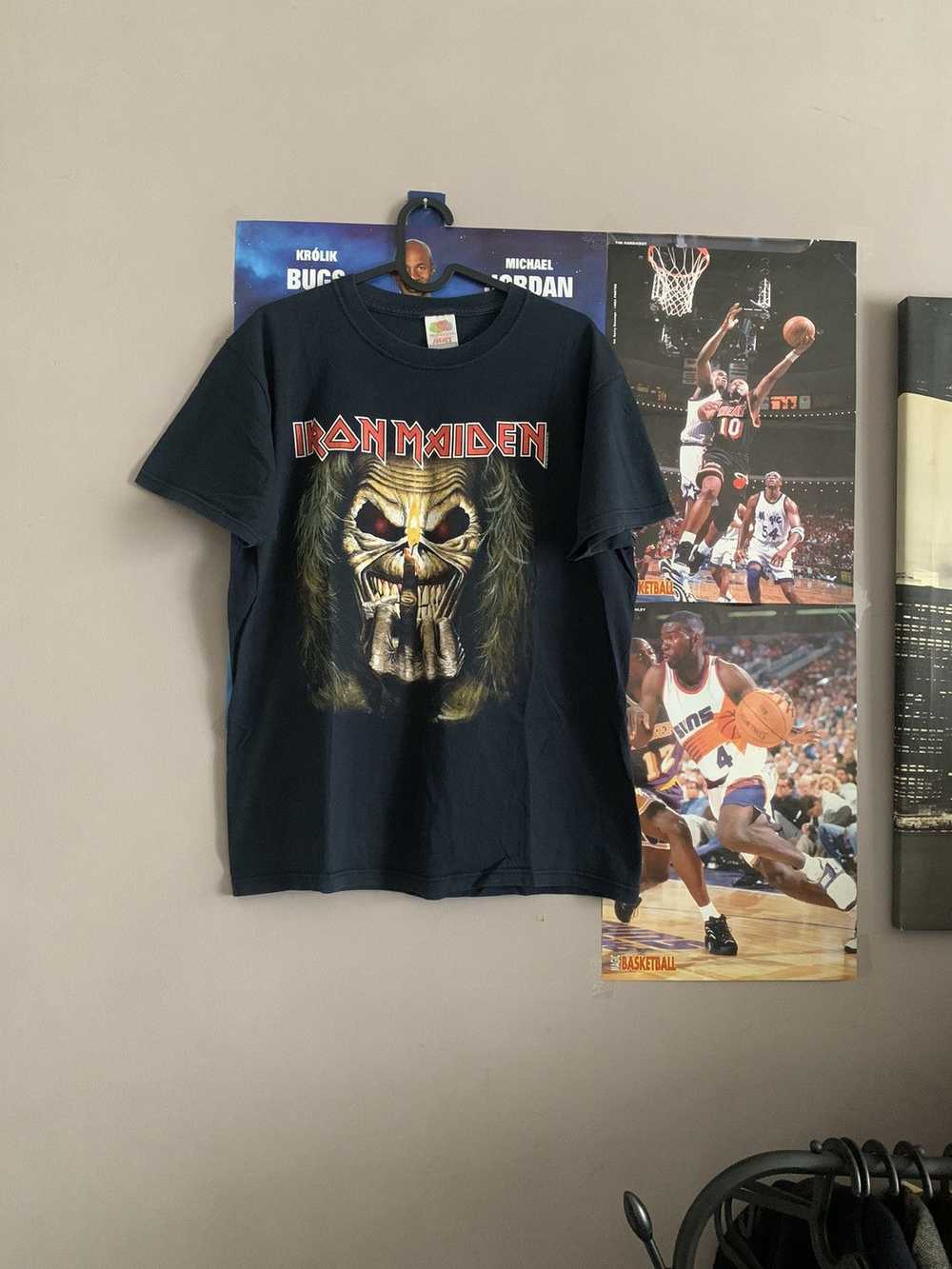 Band Tees × Iron Maiden × Vintage 2007 Vintage Ir… - image 1