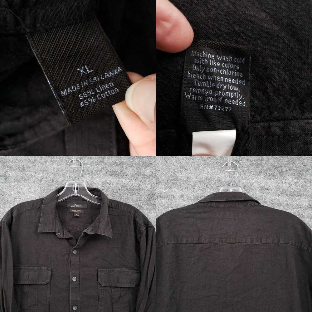 Blend Marc Anthony Shirt Mens XL Button-Up Black … - image 4