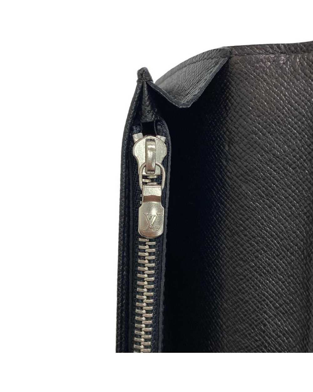 Louis Vuitton Black Canvas Wallet with Iconic Mon… - image 10
