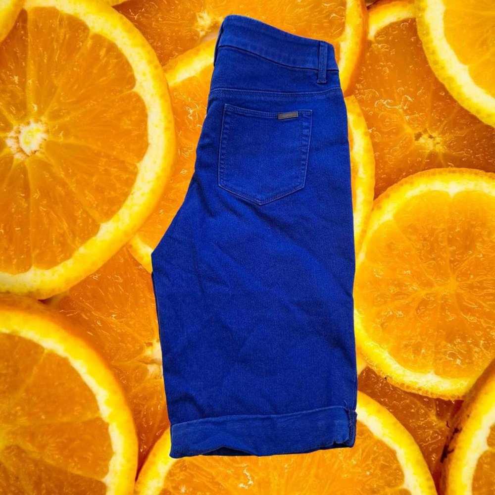 Chicos Chicos So Slimming Girlfriend Shorts Blue … - image 1
