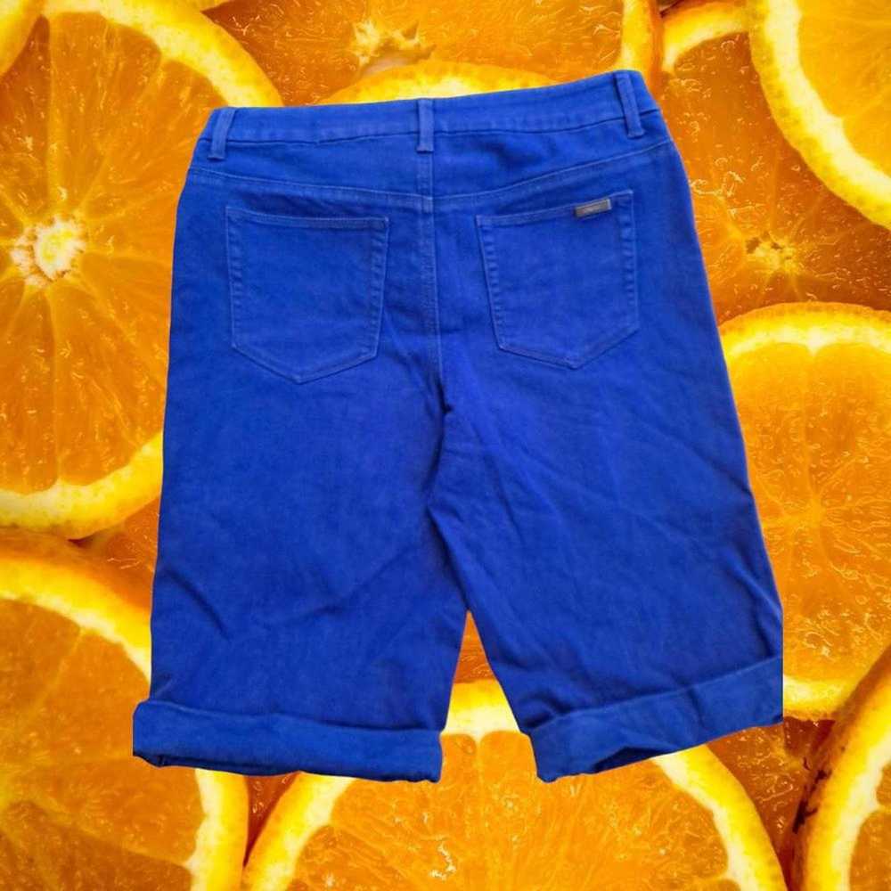 Chicos Chicos So Slimming Girlfriend Shorts Blue … - image 6