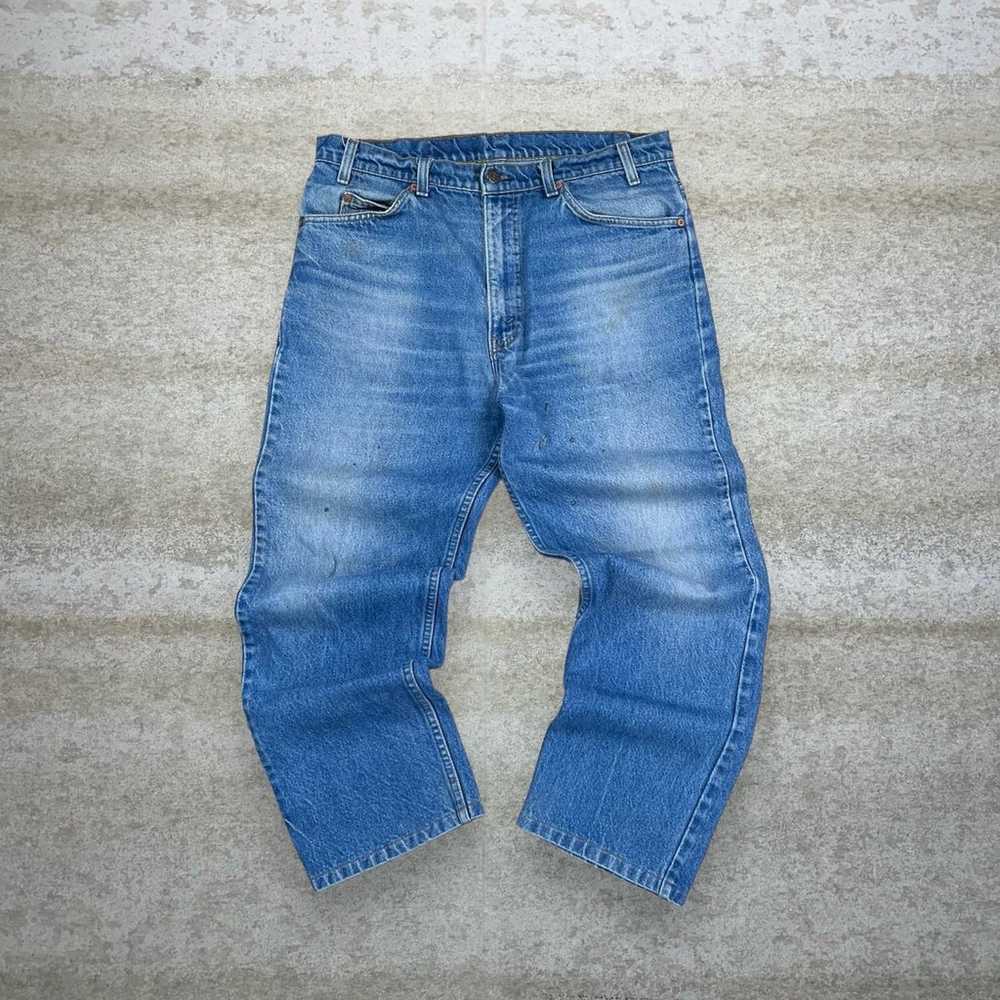 Vintage Orange Tab Levis Jeans 508 Regular Straig… - image 2