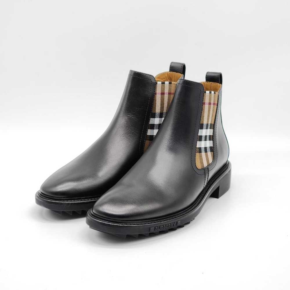 Burberry Leather boots - image 2