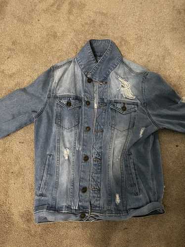 Forever 21 × Streetwear Distressed Denim Jacket