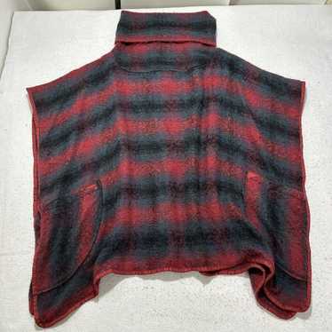 Other BCBGeneration One Size Poncho Sweater Turtl… - image 1