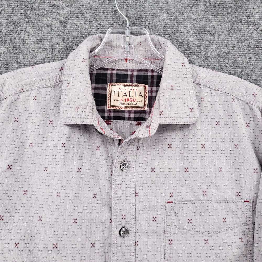 Tallia Vintage Italia Button Up Shirt Mens M Medi… - image 2