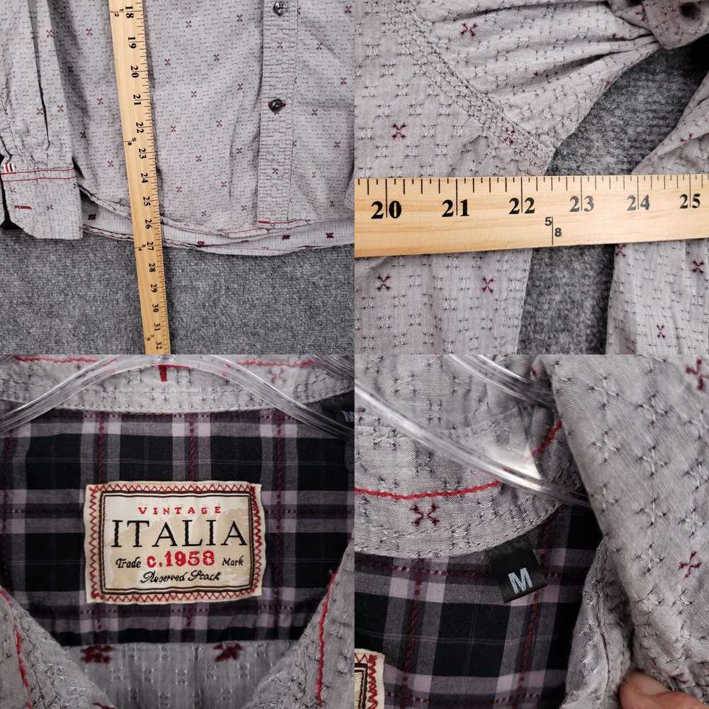Tallia Vintage Italia Button Up Shirt Mens M Medi… - image 4