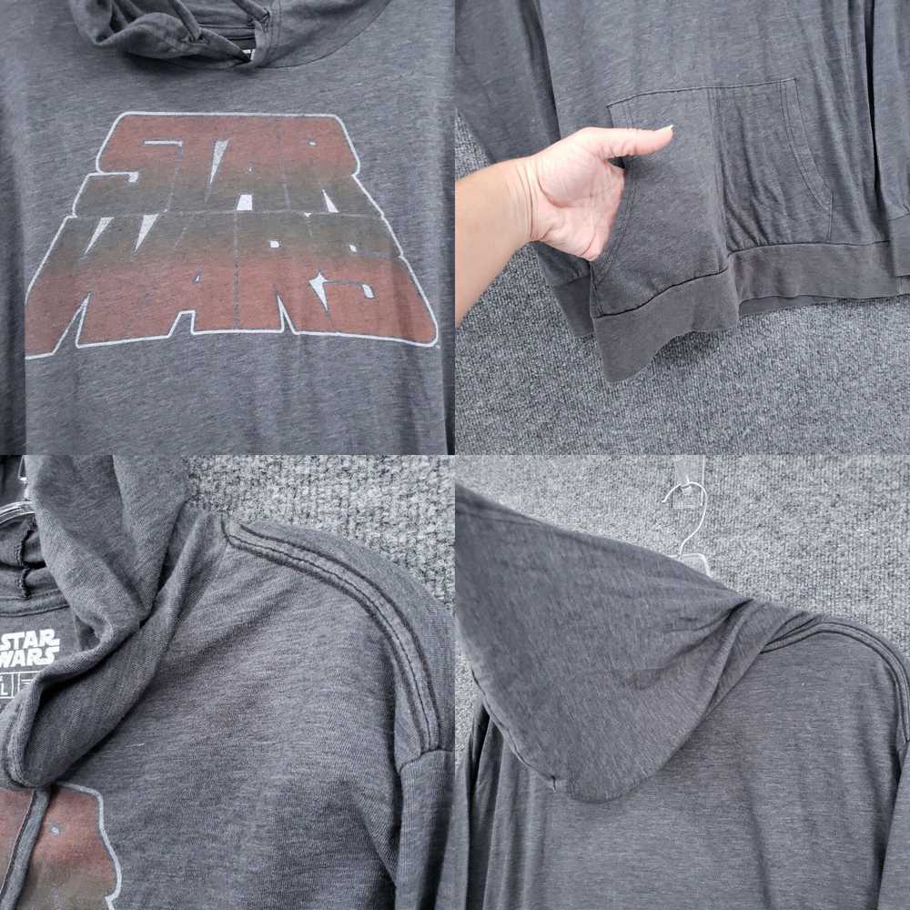 Star Wars Star Wars Hoodie Mens XL Gray Pullover … - image 4