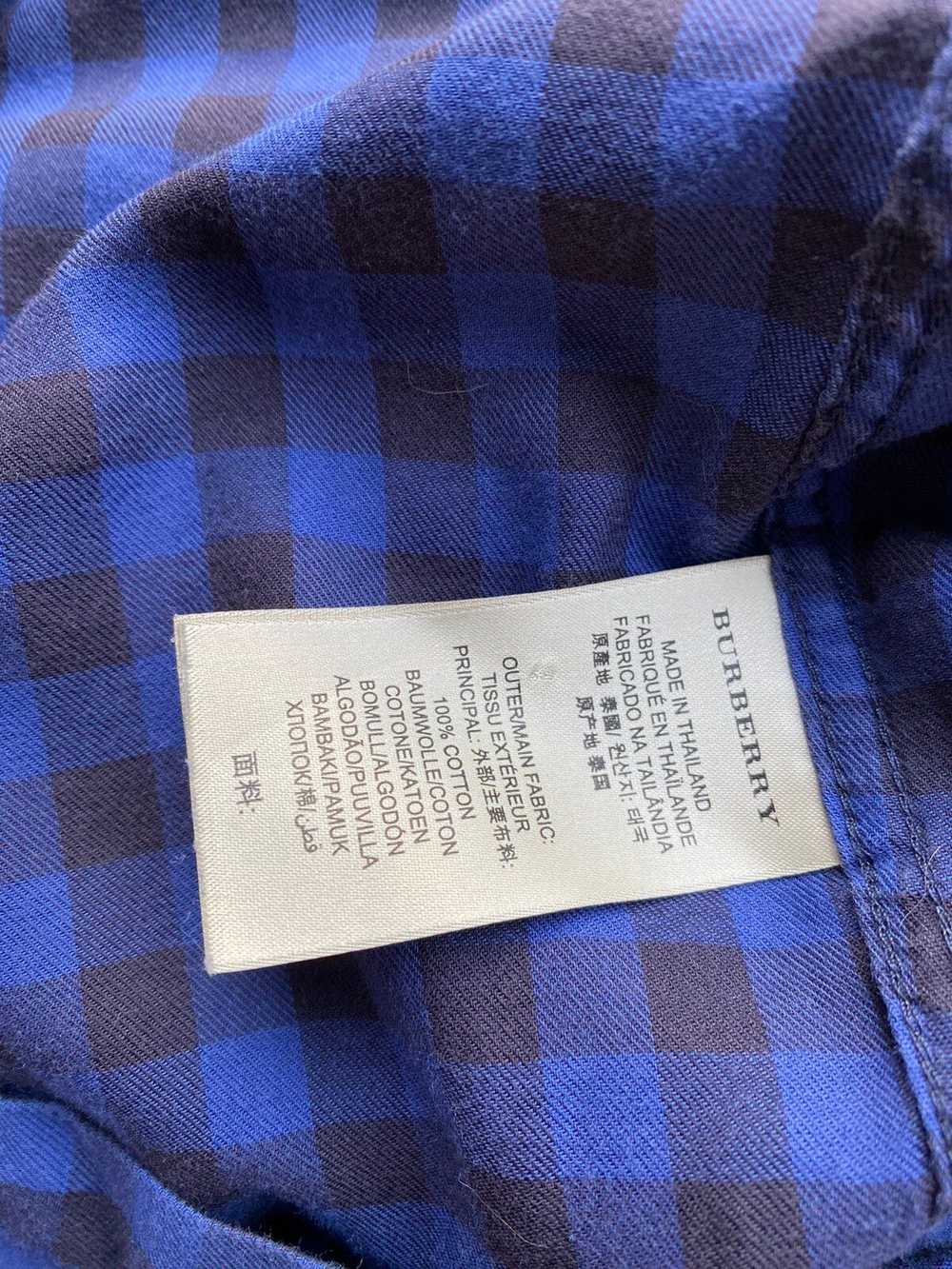 Burberry Burberry Brit Checkered L/S Button up Po… - image 10