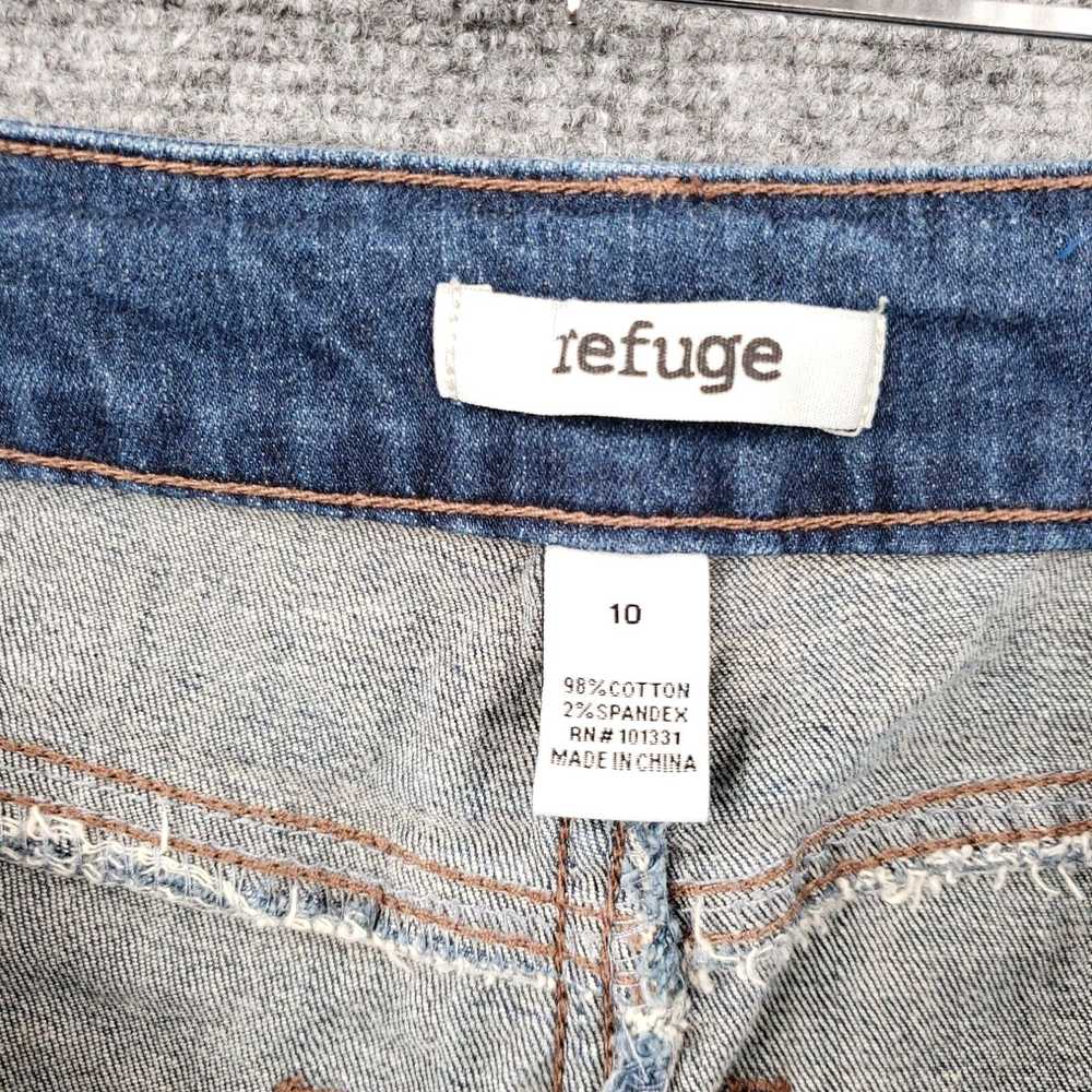 Vintage Refuge Jeans Womens 10 Mid-Rise Skinny Zi… - image 3