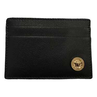 Versace La Medusa leather card wallet - image 1