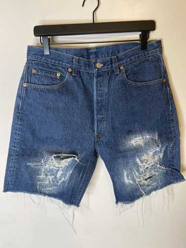Levi's Vintage Clothing Highly Distressed Shorts