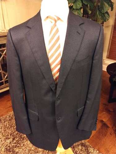 Canali 100% Silk/Wool 2 Button Blazer