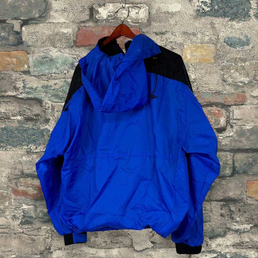 Vintage Marlboro Windbreaker Jacket Royal Blue Bl… - image 5