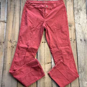 Vintage London Jean Womens Red Pants Size 12