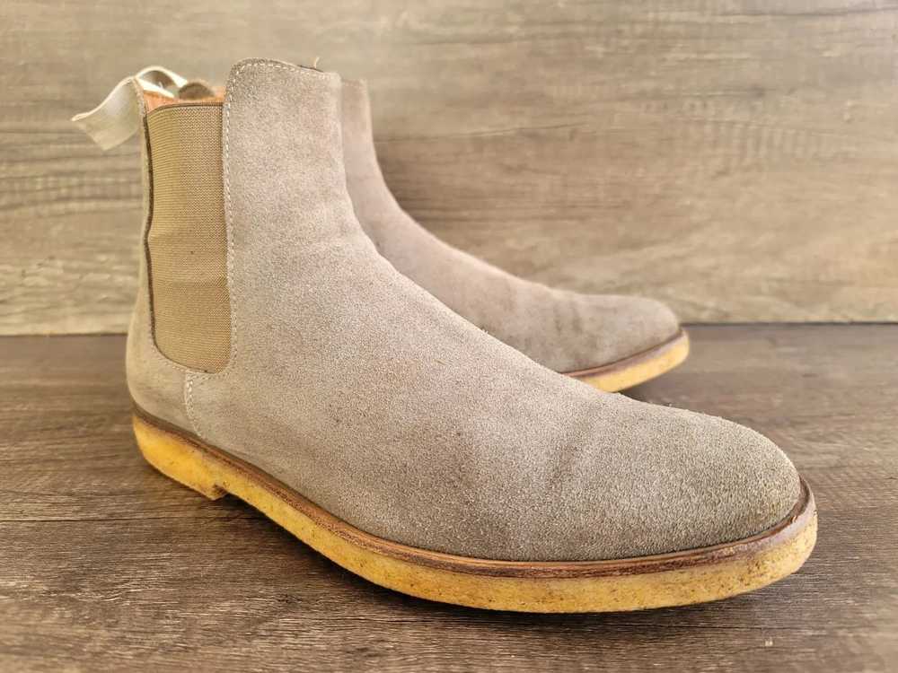 Common Projects Chelsea Suede Leather Boots - image 1