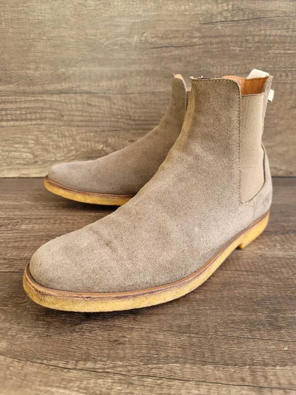 Common Projects Chelsea Suede Leather Boots - image 3