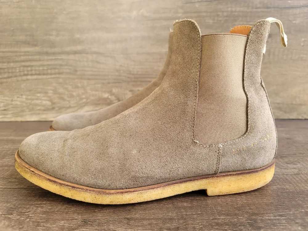 Common Projects Chelsea Suede Leather Boots - image 5