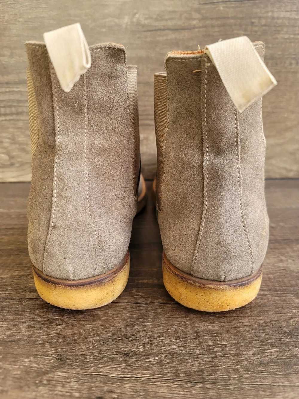 Common Projects Chelsea Suede Leather Boots - image 7