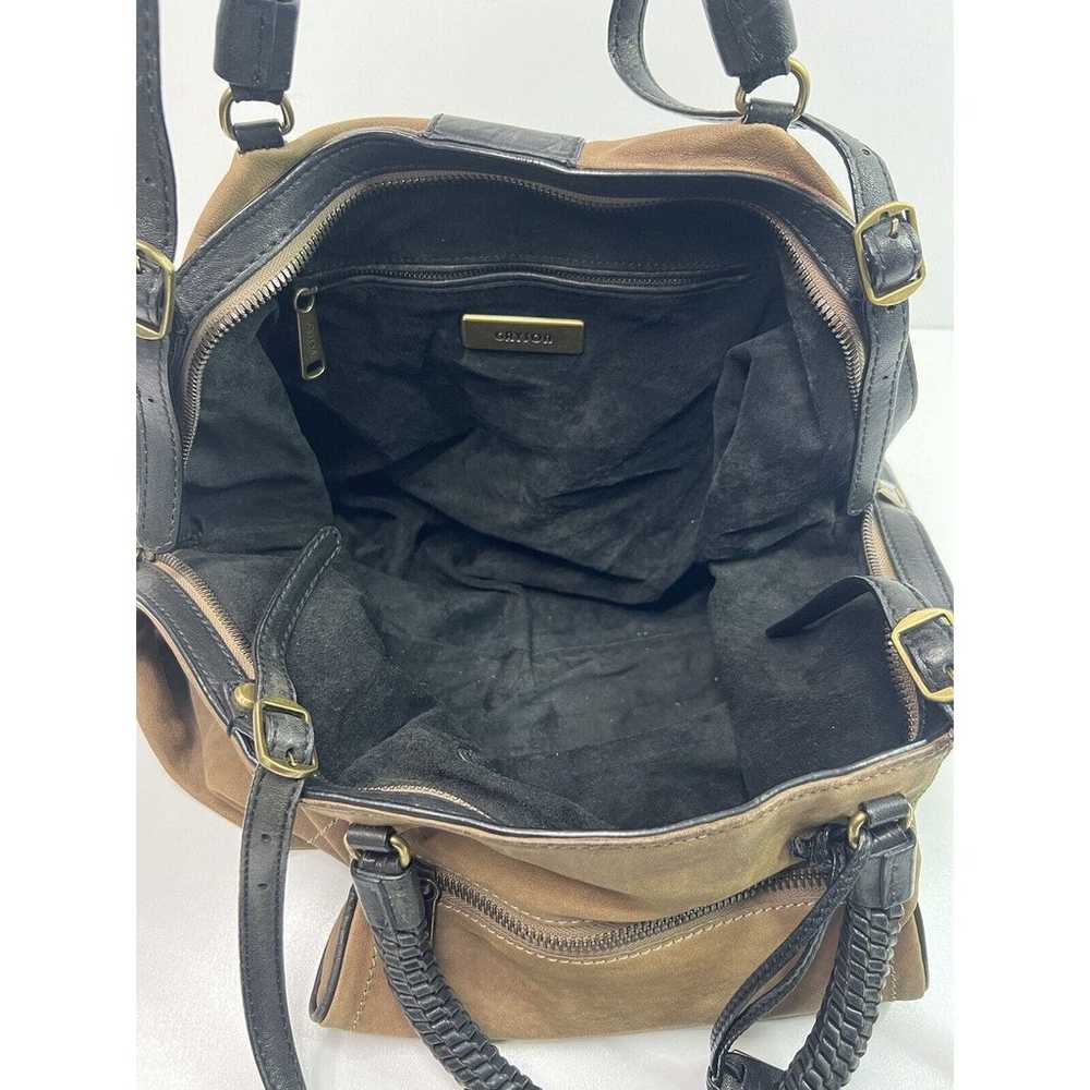 Gryson Olivia Handbag Brown Leather Shoulder Bag … - image 11