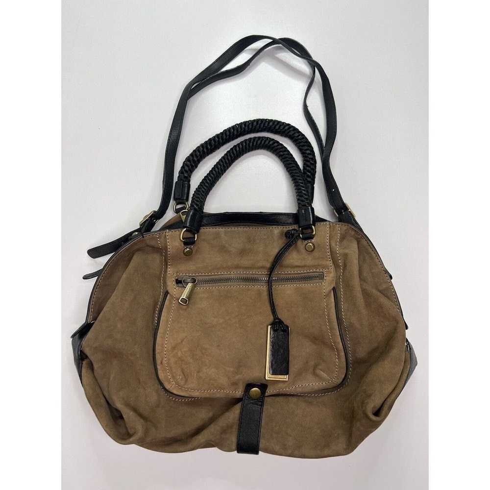 Gryson Olivia Handbag Brown Leather Shoulder Bag … - image 1