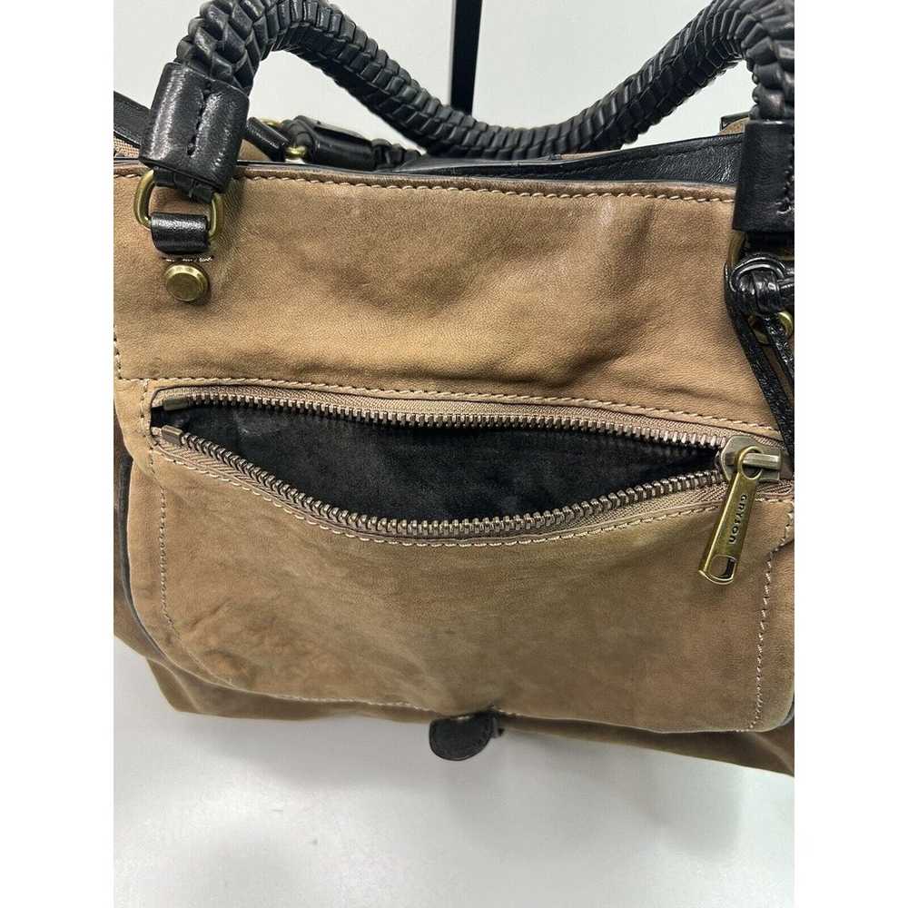 Gryson Olivia Handbag Brown Leather Shoulder Bag … - image 7