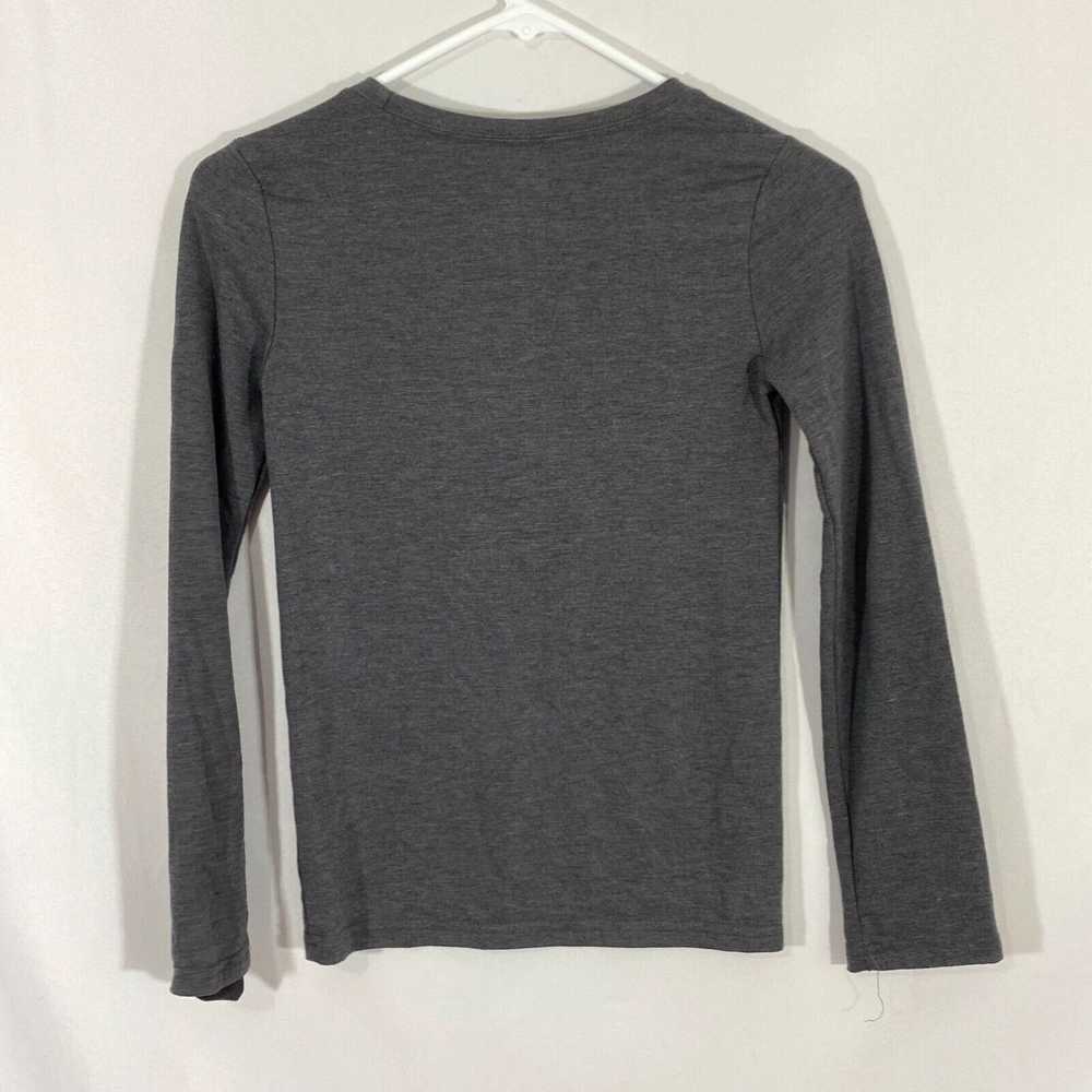 Vintage Russell Boys Gray Round Neck Long Sleeves… - image 2