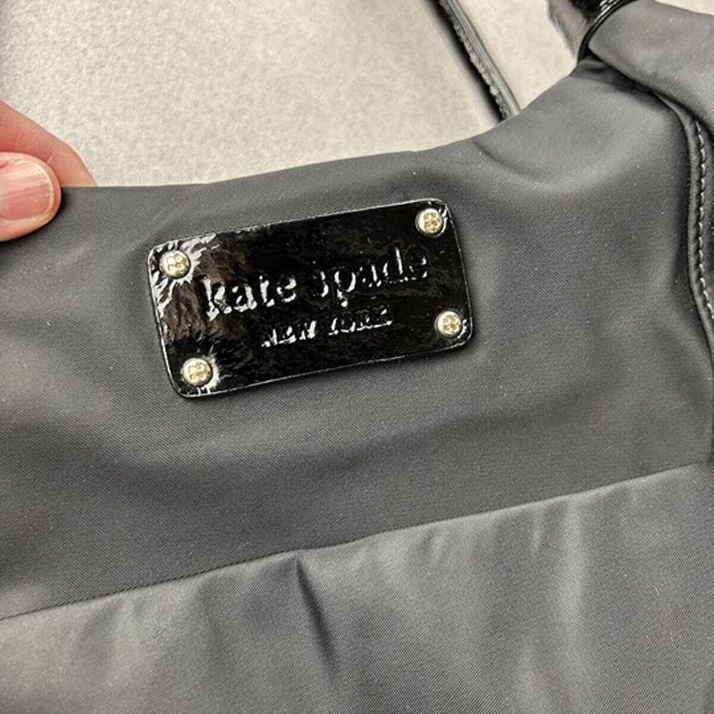 Kate Spade Large Nylon Purse/diaper Bag Black - image 10