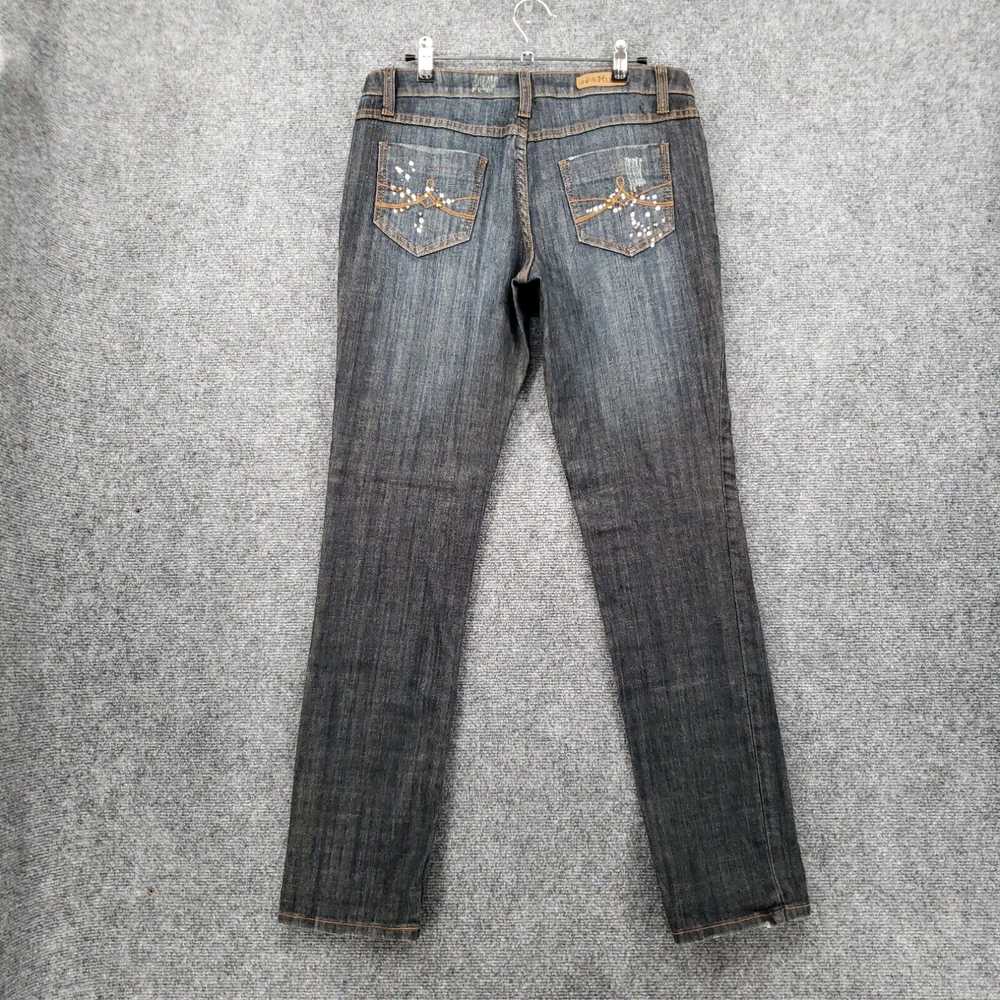 Vintage Mudd Jeans Womens 9 Low Rise Straight Dis… - image 2