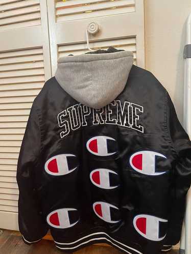 Champion × Supreme Champion Supreme Hooded Satin V