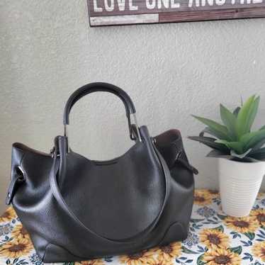 Sondra Roberts Vegan Leather handbag tote purse - image 1