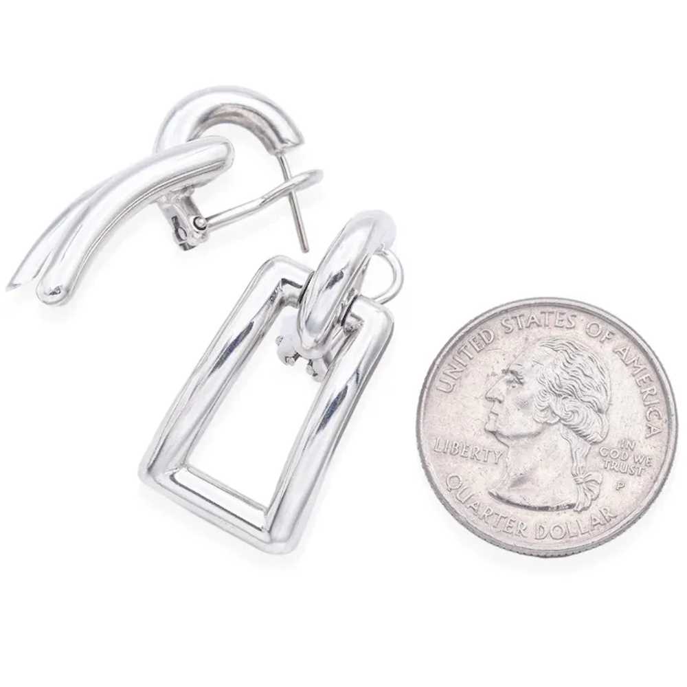 Tiffany & Co. Vintage Sterling Silver Open Rectan… - image 3