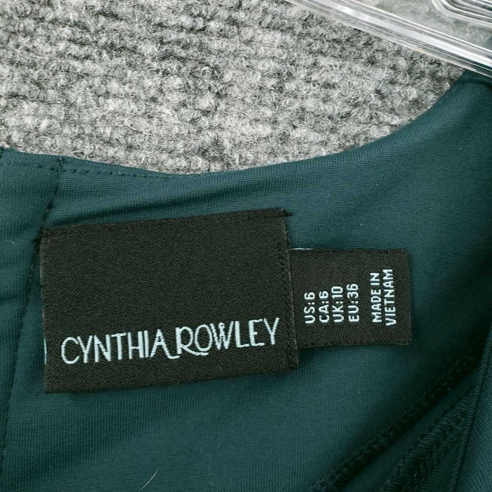 cynthia rowley Cynthia Rowley Dress Womens 6 Gree… - image 3