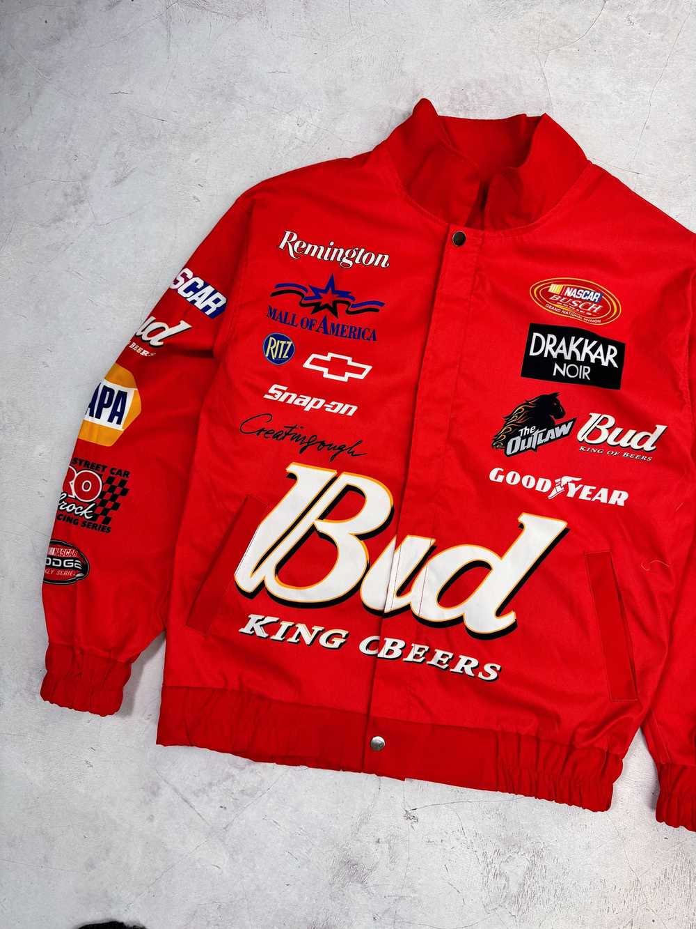 NASCAR × Racing × Vintage NASCAR Racing Jacket Bu… - image 3