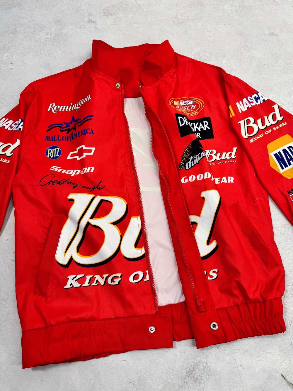 NASCAR × Racing × Vintage NASCAR Racing Jacket Bu… - image 7
