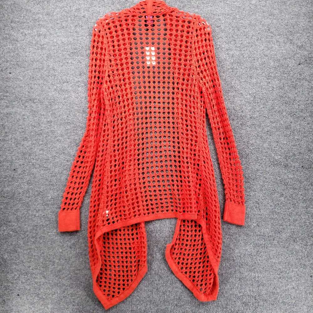 Bebe 2B Bebe Sweater Womens M Medium Red Cardigan… - image 2