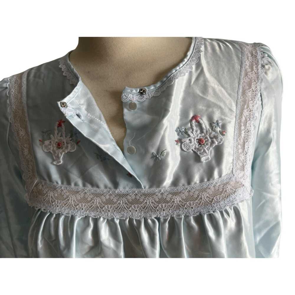 Vintage Vintage Silky Nightgown by Barbizon Sz Sm… - image 11
