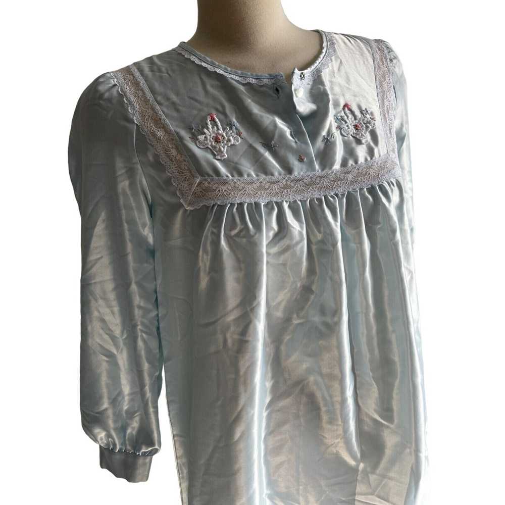 Vintage Vintage Silky Nightgown by Barbizon Sz Sm… - image 6