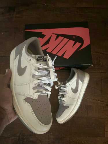 Jordan Brand × Nike Atmosphere Grey Jordan 1 low - image 1