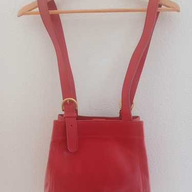 Vintage Coach 4157 Leatherwear bag Red