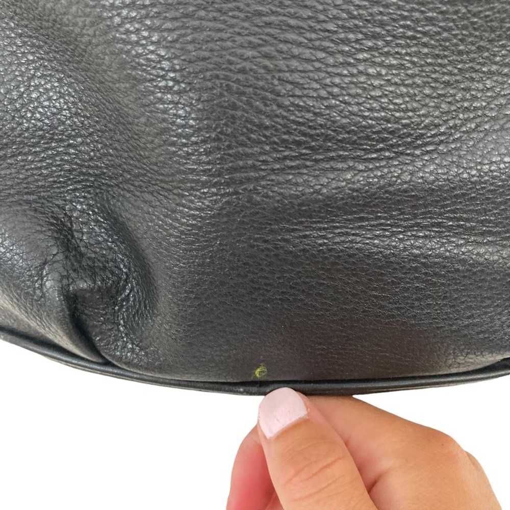 Michael Kors Black Leather Shoulder Bag - image 10