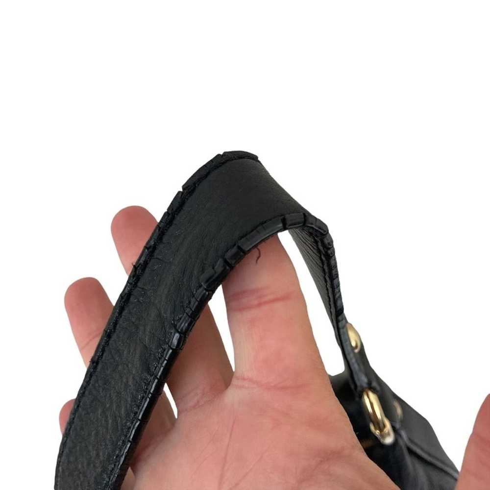 Michael Kors Black Leather Shoulder Bag - image 11