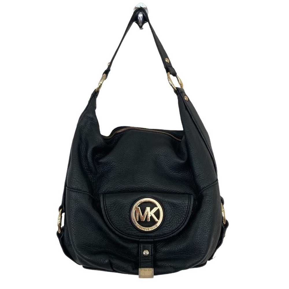 Michael Kors Black Leather Shoulder Bag - image 1