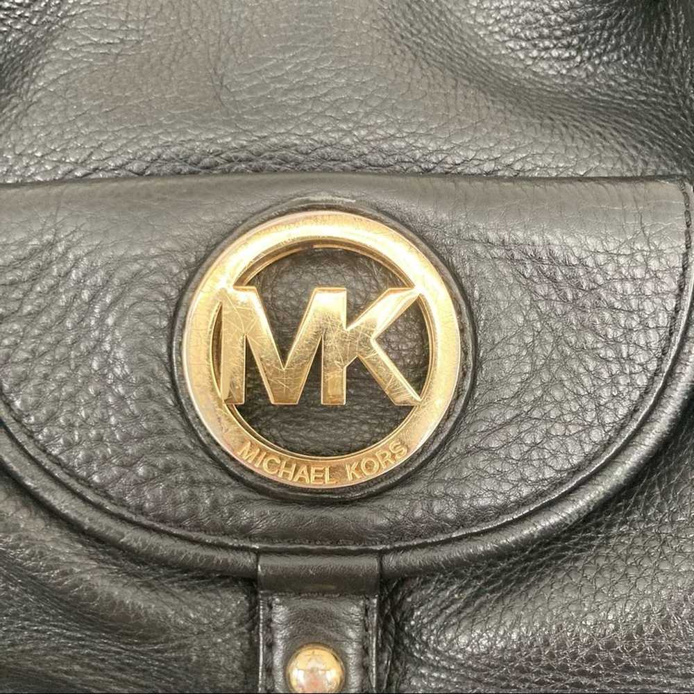 Michael Kors Black Leather Shoulder Bag - image 3