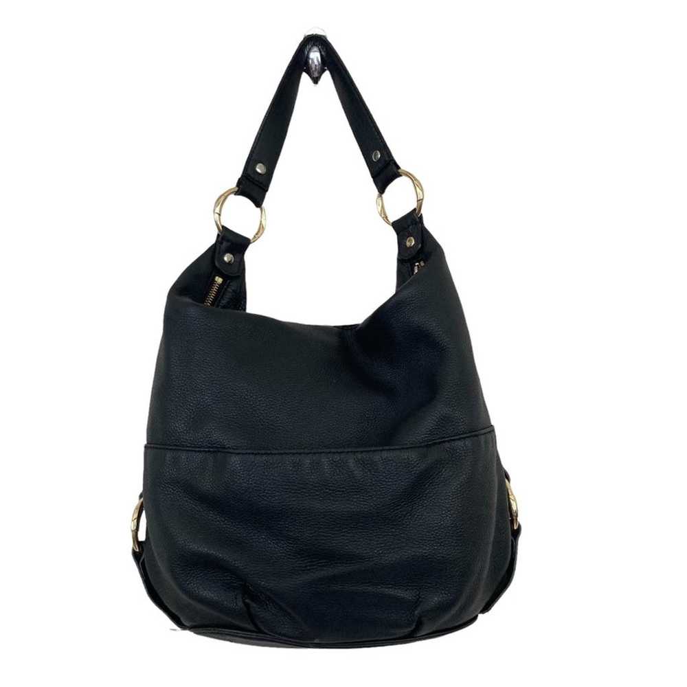 Michael Kors Black Leather Shoulder Bag - image 9
